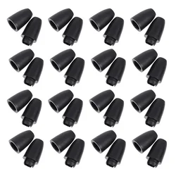 50Pcs Clasp Bead Connectors Breakaway Safety Clasp Plastic Necklace Bracelet Jewelry White