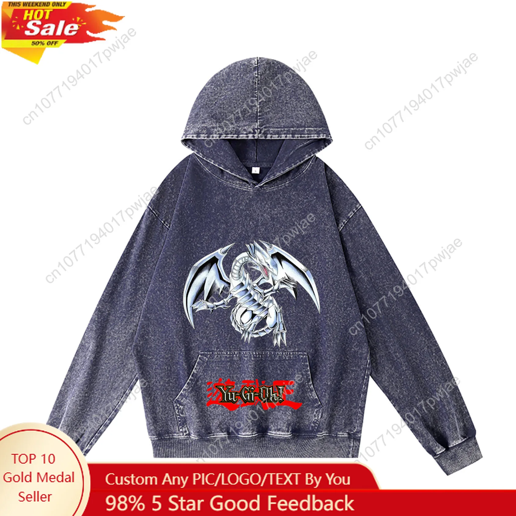 

Yu Gi Oh Anime Yugi Muto Hoodie Hooded Sweatshirt Men Woman Vintage Pullover Sweatshirt With Pocket Oversized Customized Top