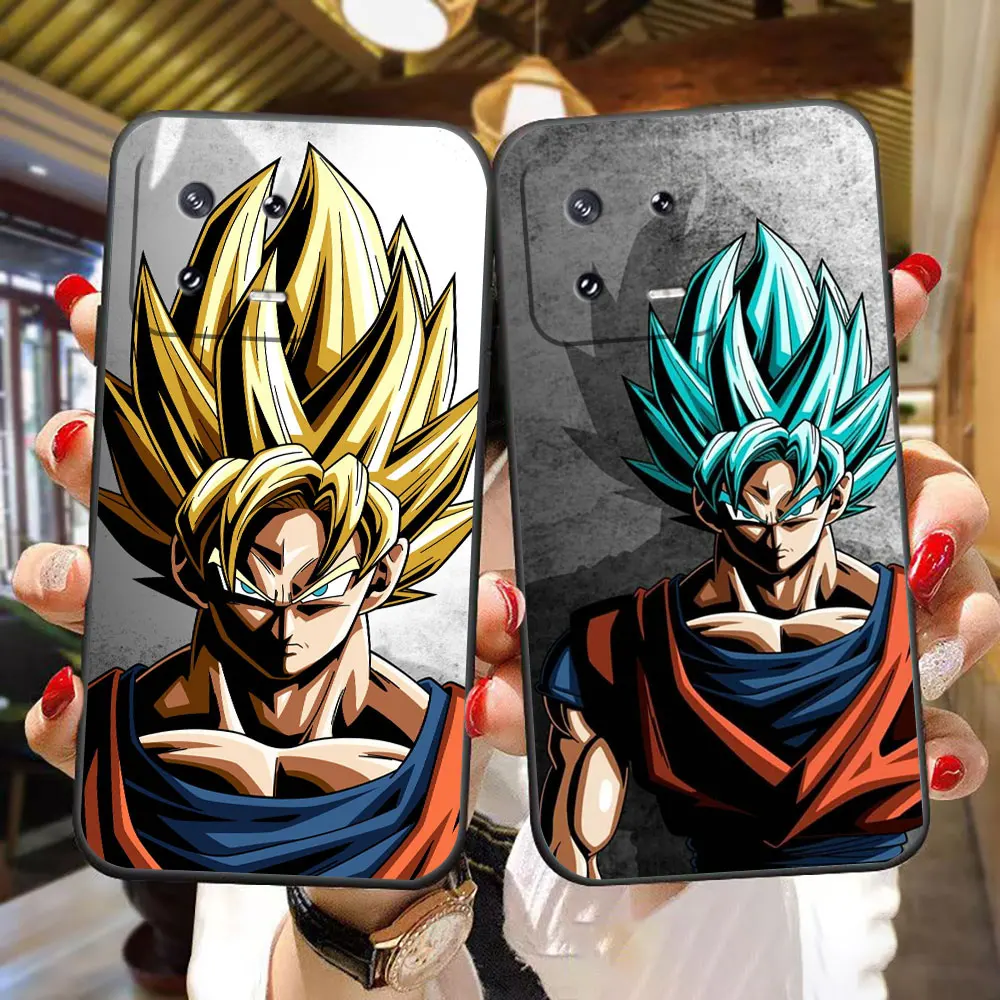 

d-Dragon Ball Z Saiyan Vegeta Cover Phone Case For Xiaomi 15 15T 14 14T 13 11 POCO F8 F7 F6 F5 X8 X7 X5 M6 M7 PRO DIY Case Shell