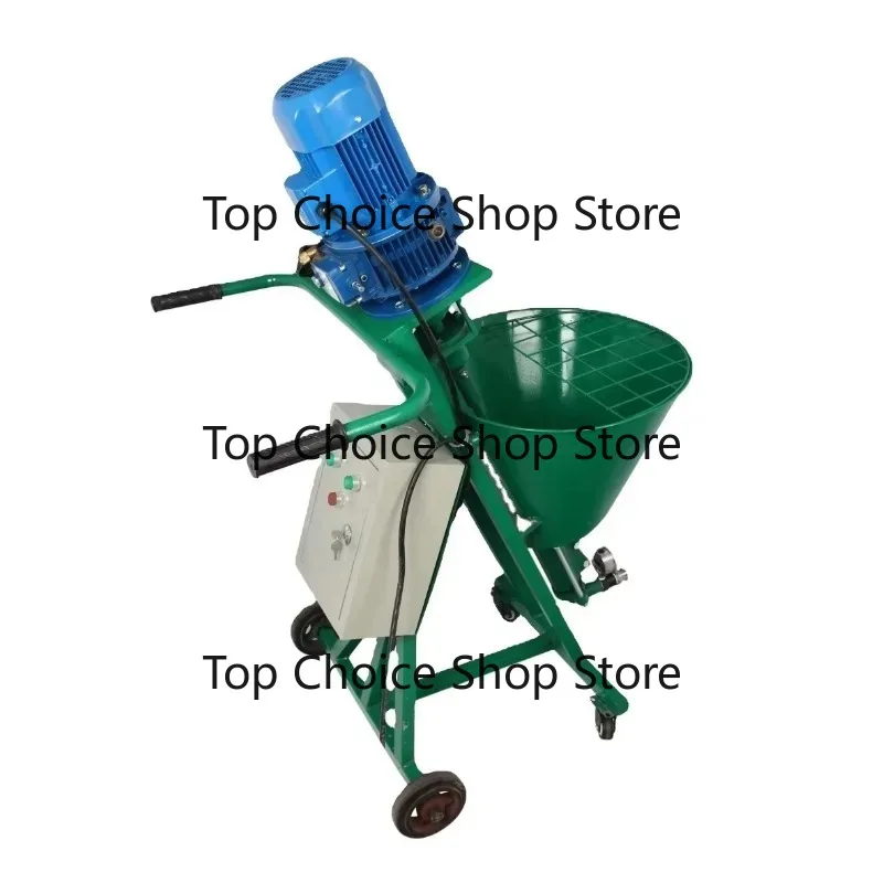 Multifunctional Mortar Spraying Pump For Concrete Brick Wall Narrow Construction Working Space