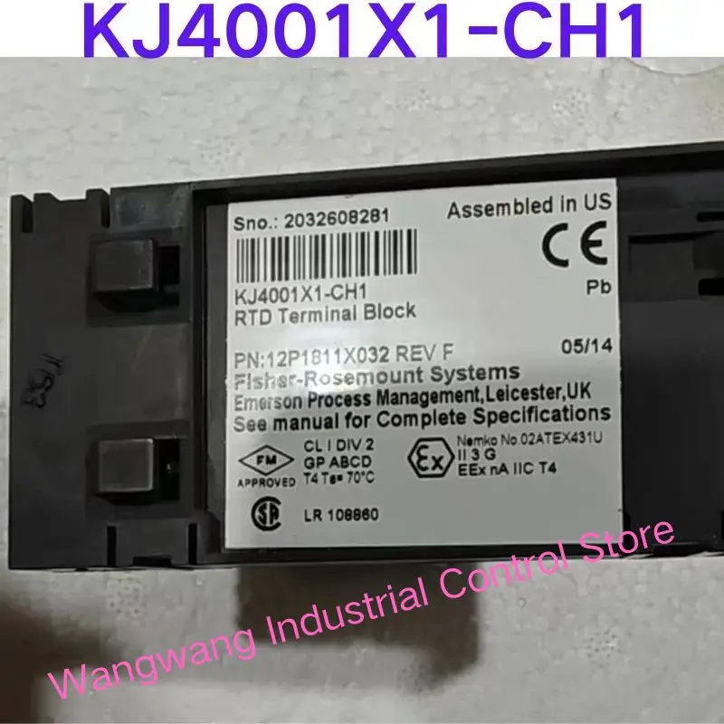 Second-hand test OK , Card base KJ4001X1-CH1 ,Fast delivery