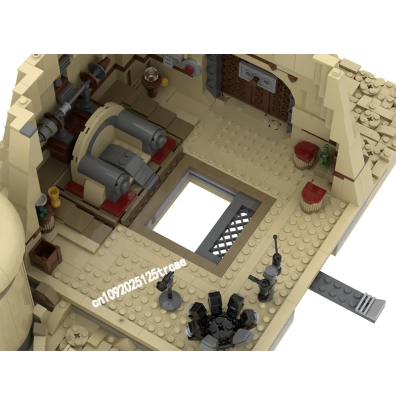 New 2297Pcs Famous Star Battle Movie Moc Desert Palace Model Building Blocks Diy Creative Ideas Kids Toys Birthday Gift