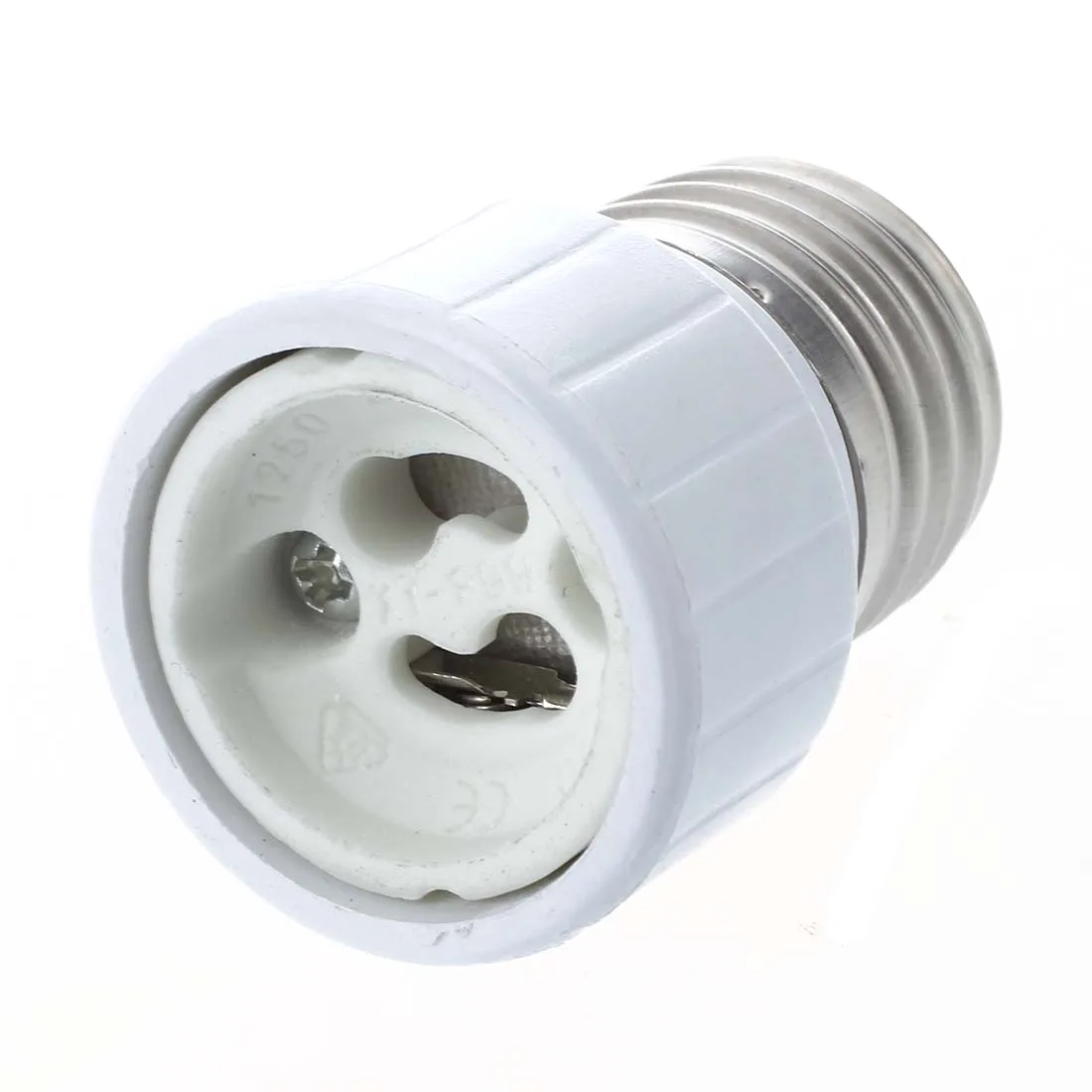 A93Z 4X E27 To GU10 LED Light Socket Adapter Socket Adapter Lamp Bulb Converter White