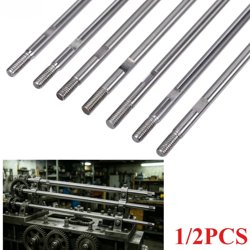 

4mm 304 Stainless Steel Rod Precision Drive Shaft 10-35cm Round Metal Bar No Vibration Varilla Acero Inoxidable for RC Boat Axle
