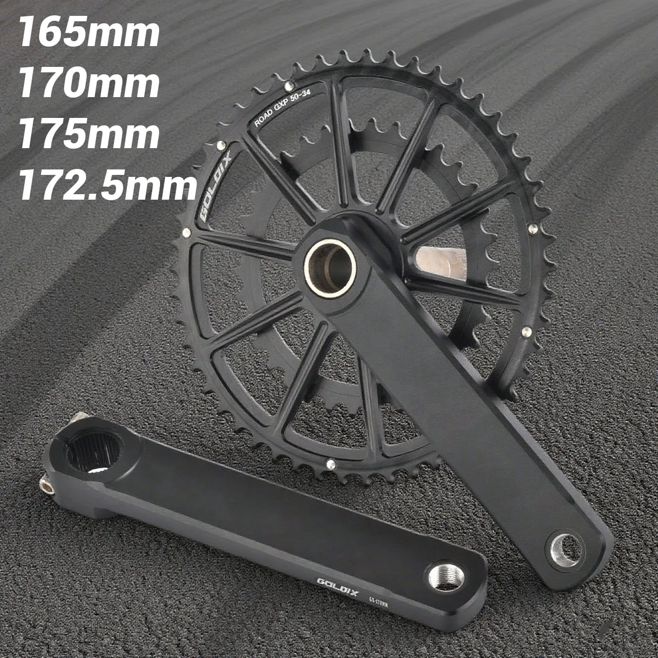 

165 мм 170 мм 172.5 175 мм 3-болтовый кривошип с прямым креплением для шоссейного велосипеда Sram Xx1 X1 X01 X0 X9 Nx Sx 50 34 52 36 53 39 с двойной пластиной Crown