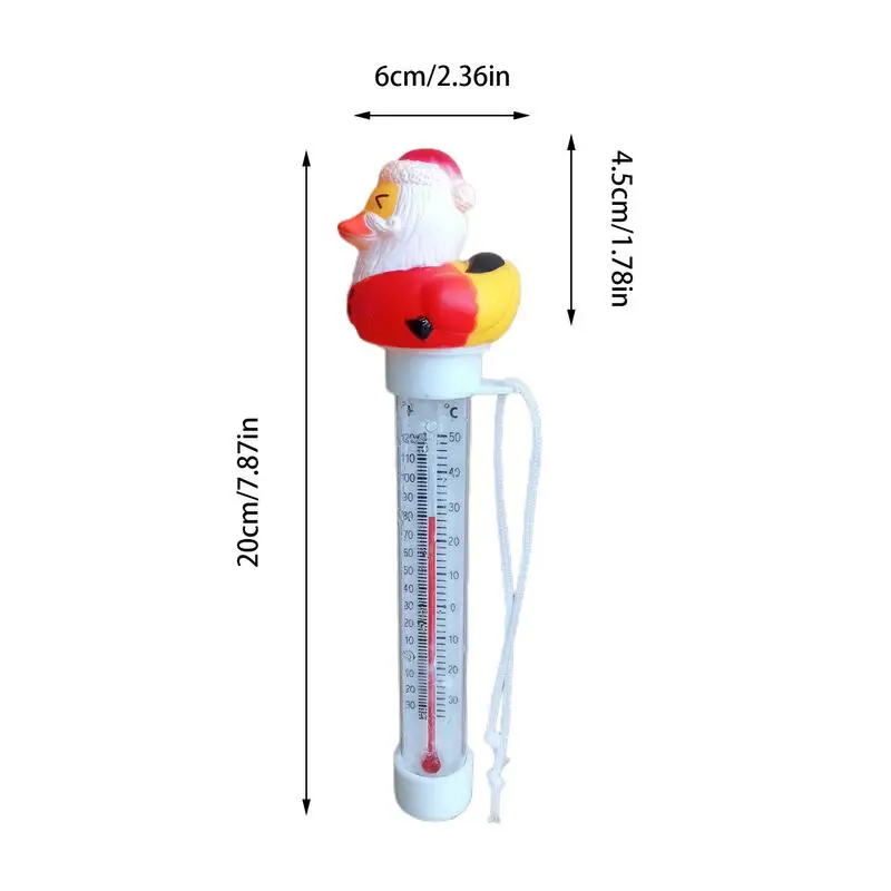 Floating Pool Thermometer Kids Bath Temperature Meter Floating Water Temperature Gauge For Hot Tub Spa Outdoor Indoor accessory