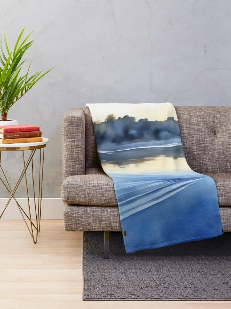 Cold Mist and Morning Explorers Throw Blanket Decorative Beds For Decorative Sofa For Sofa Thin Flannel Fabric Blankets