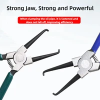 New Blue Clamp Plier Joint Clamping Pliers for Quick Filter Removal Oil Line Clamp Pliers Auto Tool for Detaching Fuels Hoses 2