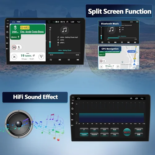 Imagen 2 del producto Reproductor de vídeo Multimedia de Radio de coche Android 15 para Renault Logan 2 Sandero 2 2014 -2019 símbolo 2 Din Auto Carplay gps dvd