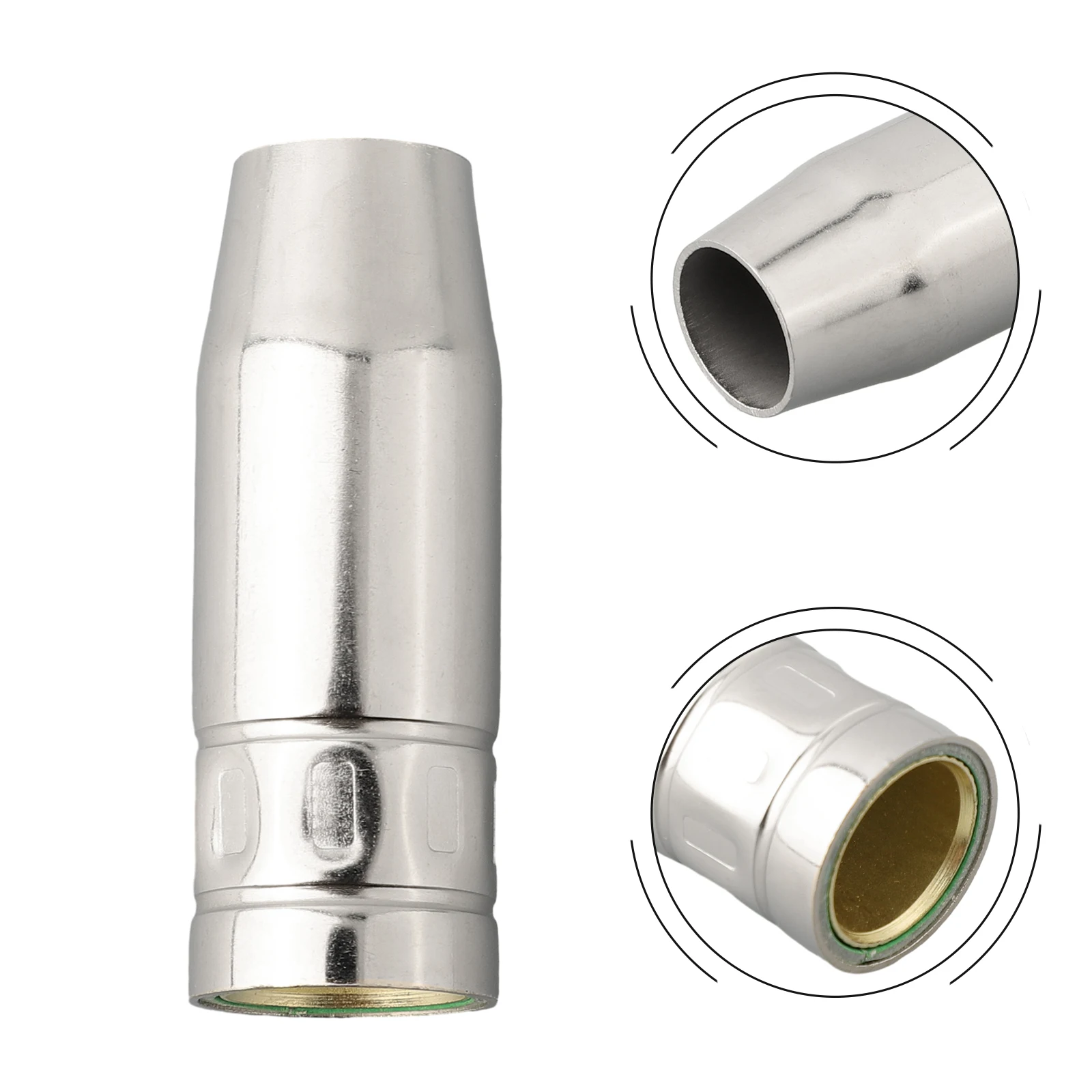 

MIG Conical Gas Nozzle Gas Nozzle Consumables Fit Perfectly MIG Gas Nozzle Optimal Performance 15mm 1PC Brand New