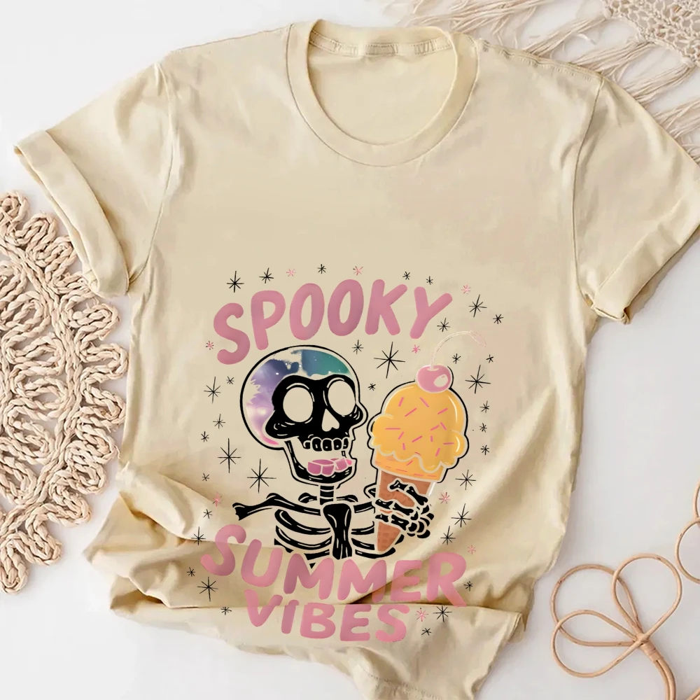 

Trendy Y2K Graphic T-shirt for Women - Vintage Streetwear Style Cotton Tee with Cool Print Tops for Ladies Summer Fashion 2025