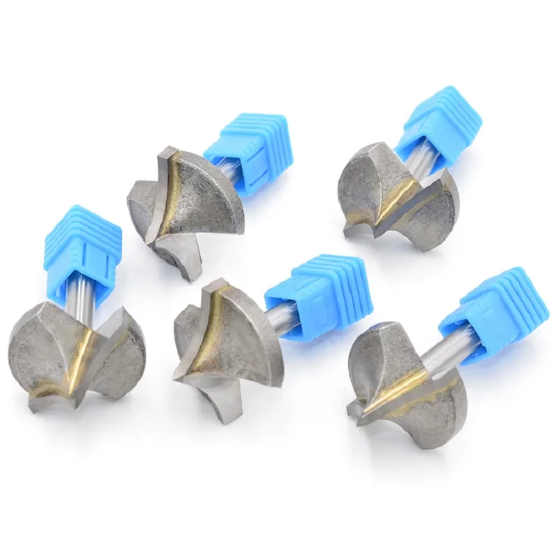 Brocas de enrutador de ranura en V de 6mm, fresadora de grabado CNC, tallado de madera, cortador de madera, herramientas de carpintería, Fresa