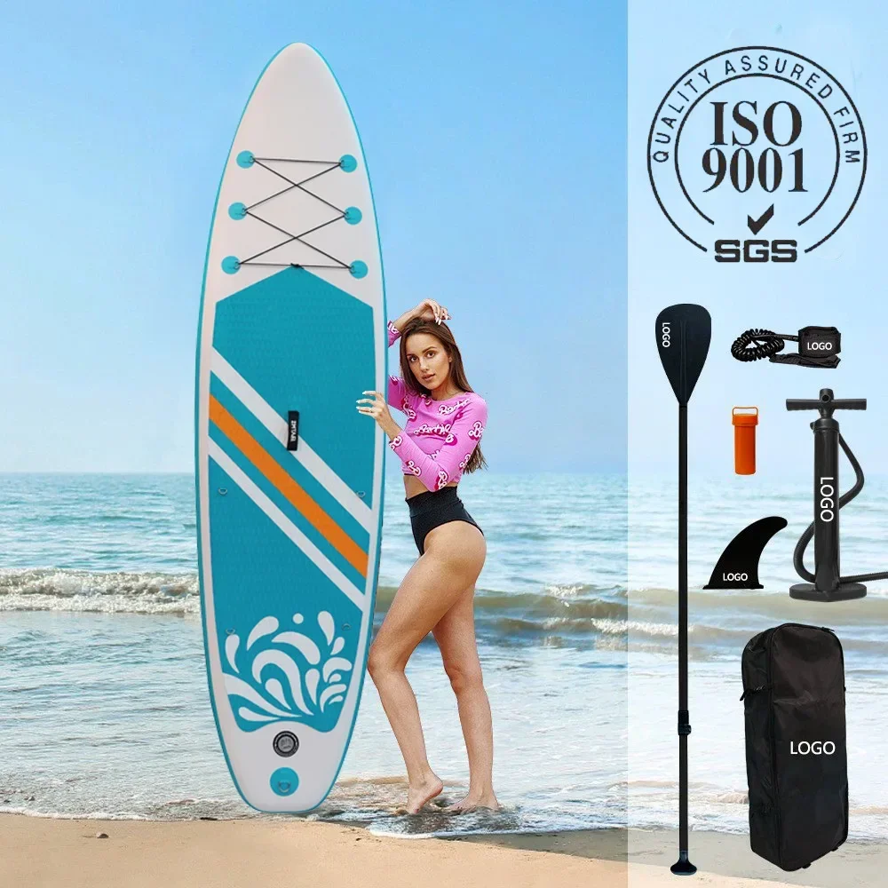 

Custom All Around Double Layer Inflatable Gonflable Waterplay Stand Up Surfboard Paddleboard Surf Sup Paddle Board