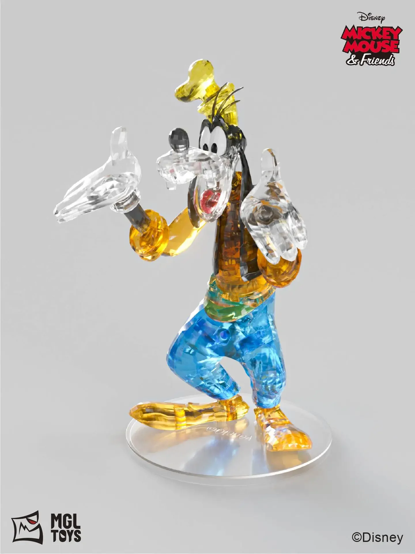 Assembled Mickey Donald Duck Toys Handmade Ornaments Gifts for Boys and Girls Three-Dimensional Crystal Building Blocks image 3