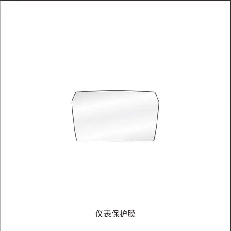 Motorcycle Transparent Scratch Protection Film Dashboard Screen Protecto For Loncin VOGE DS525X 525DSX DSX 525 DSX DS525X
