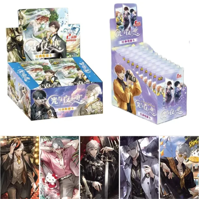 

Оригинальные коллекционные карточки Card Fun Light and Night Classic, товары по мотивам мобильной игры Romance, детские праздничные игрушки и подарки