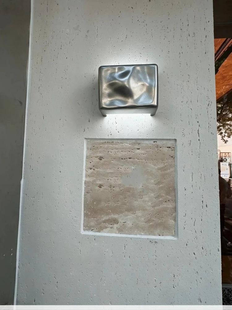 Light luxury Design Industrial Style Wall lamps Bedroom Corridor Courtyard Decor lamps square Outdoor Waterproof LED Wall Light