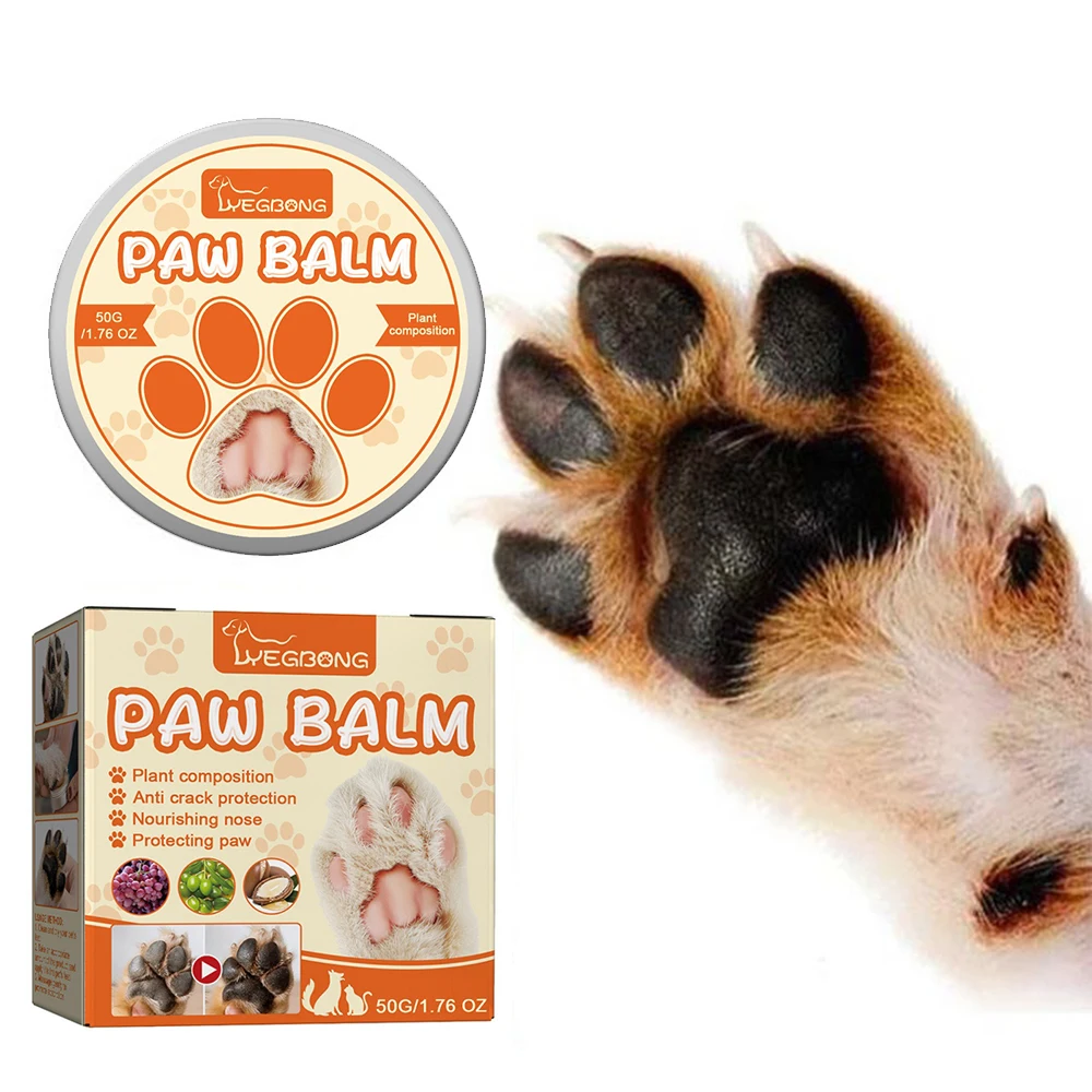 Dog Paw Balm Dog Paw Wax Dry Paws Nose Pure Natural Ingredients Puppy Foot Balm Protects Heals Dry Cracked Paws