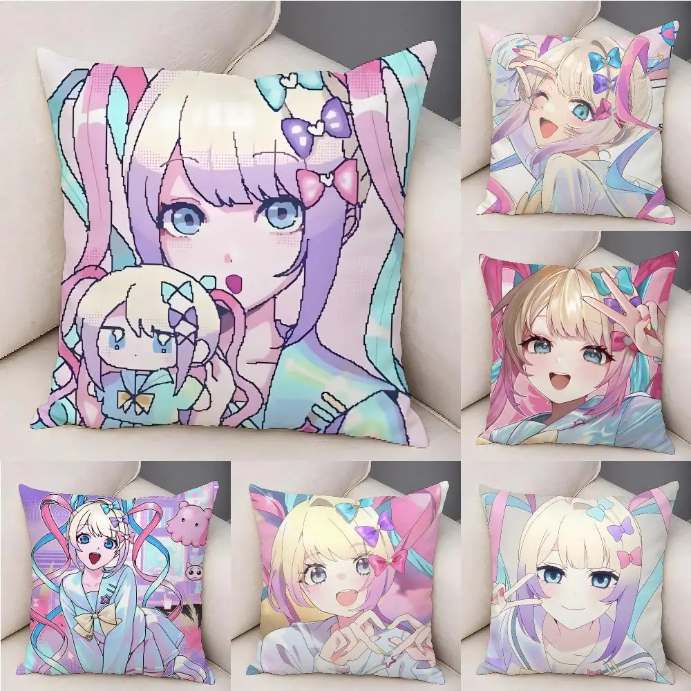 Game N-Needy Streamer Overload Cushion Cover Organic Linen Square Pillow Case Durable Non-Allergenic And Kind To Skin