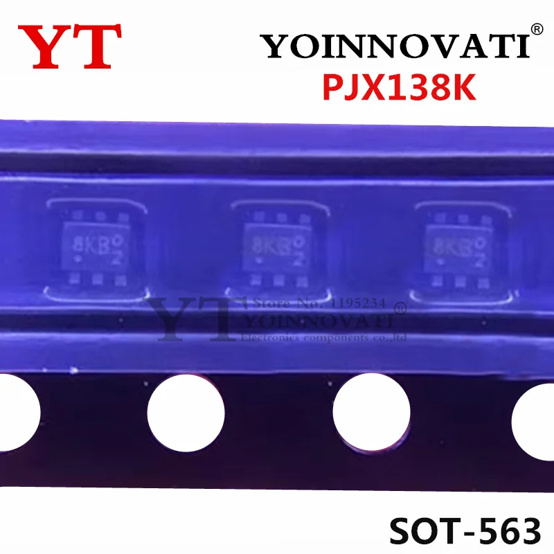 10PCS Newc 8KB PJX138KT/R SOT-563