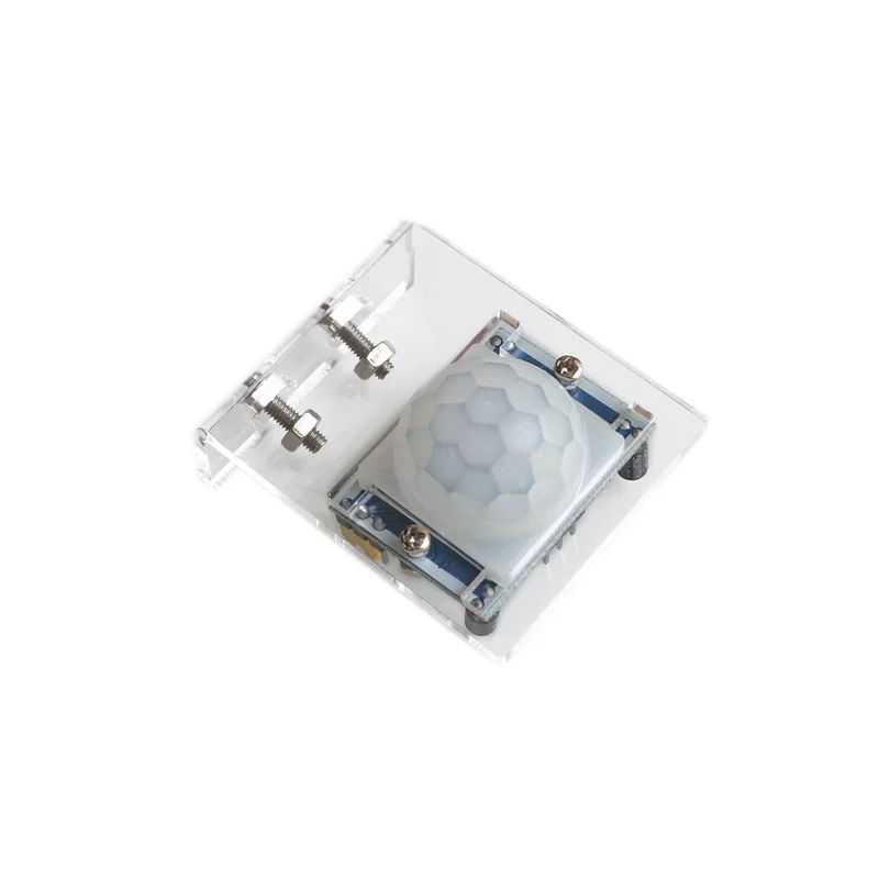 1pcs HC-SR501 Probe Bracket Human Infrared Sensor Module Bracket Pyroelectric Sensor Bracket With Screw Nut