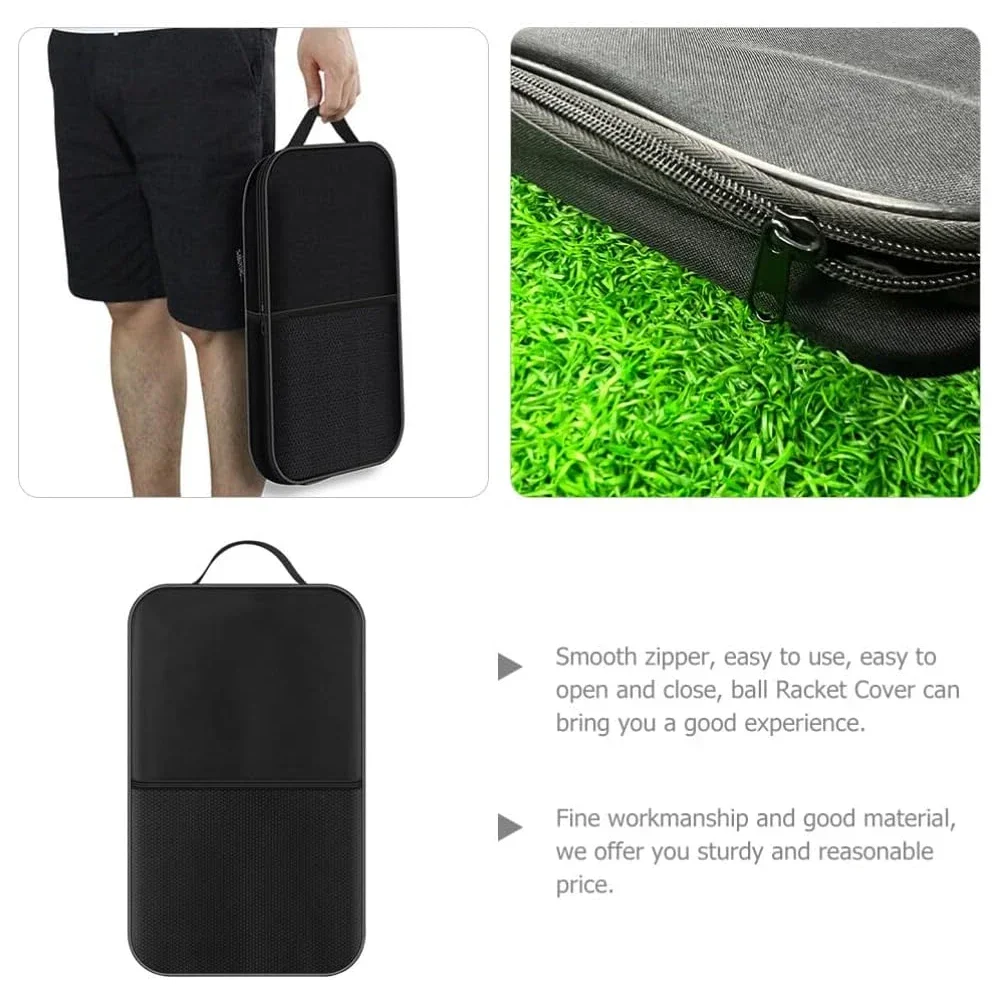1PCS Pickleball Paddle Bag for Men & Women,Water-Repellent Backpack with Adjustable Strap,Fits 2 Paddles & 4 Balls,Tablet Pocket