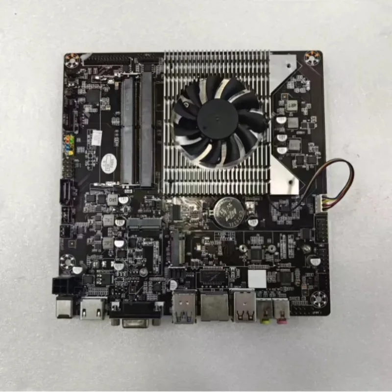 N5095 N5105 Quad‑Core Thin Mini‑ITX Motherboard Low‑Power Mainboard For Home Office PC NAS Storage Server Use