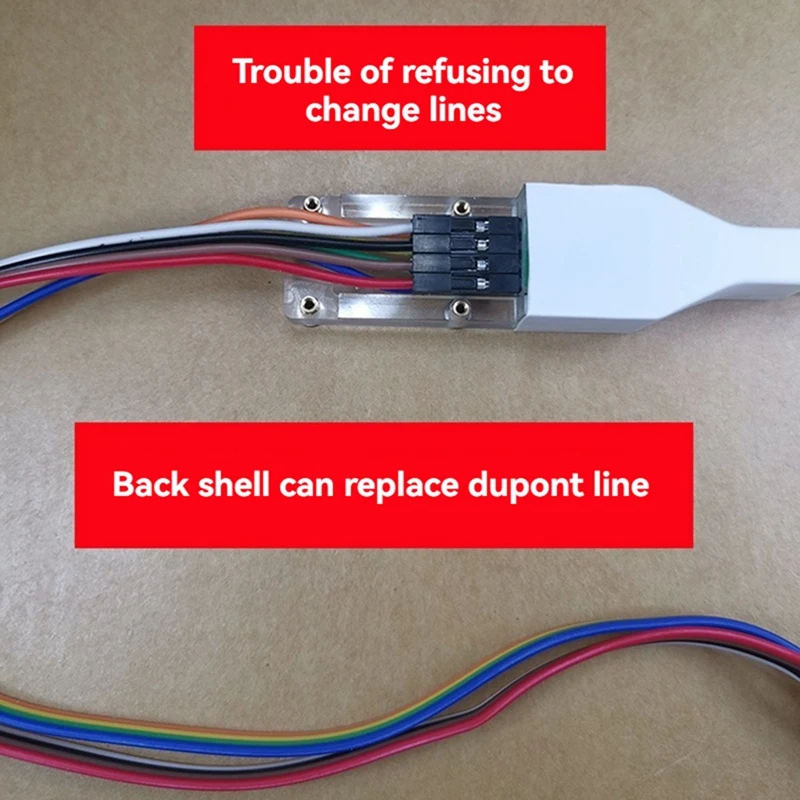 W-Son8 Chip Download Burn Write Probe Spring Needle Chip Burner Cable Bios Free Wire Download Cable