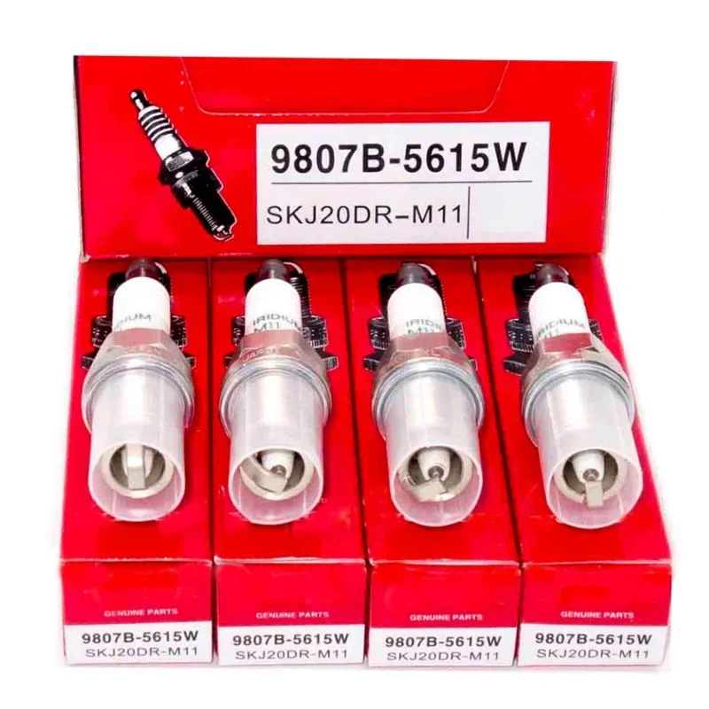 

4/6/10Pcs High Quality 9807B-5615W SKJ20DRM11 Iridium Spark Plug For Honda Accord CRV Acura RL TSX SKJ20DR-M11 9807B 5615W