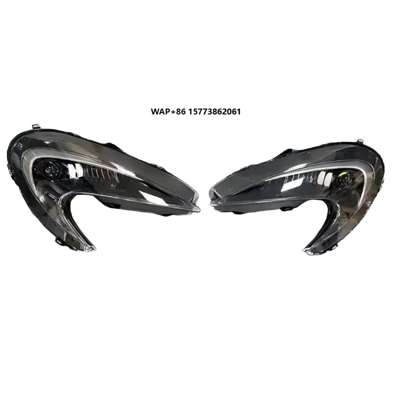 

Передняя автомобильная фара MP4-12C 650 540 DRL из белого янтарного цвета, стеклянные лампы 24 В/12 В с цветовой температурой 6000 К для ближнего света