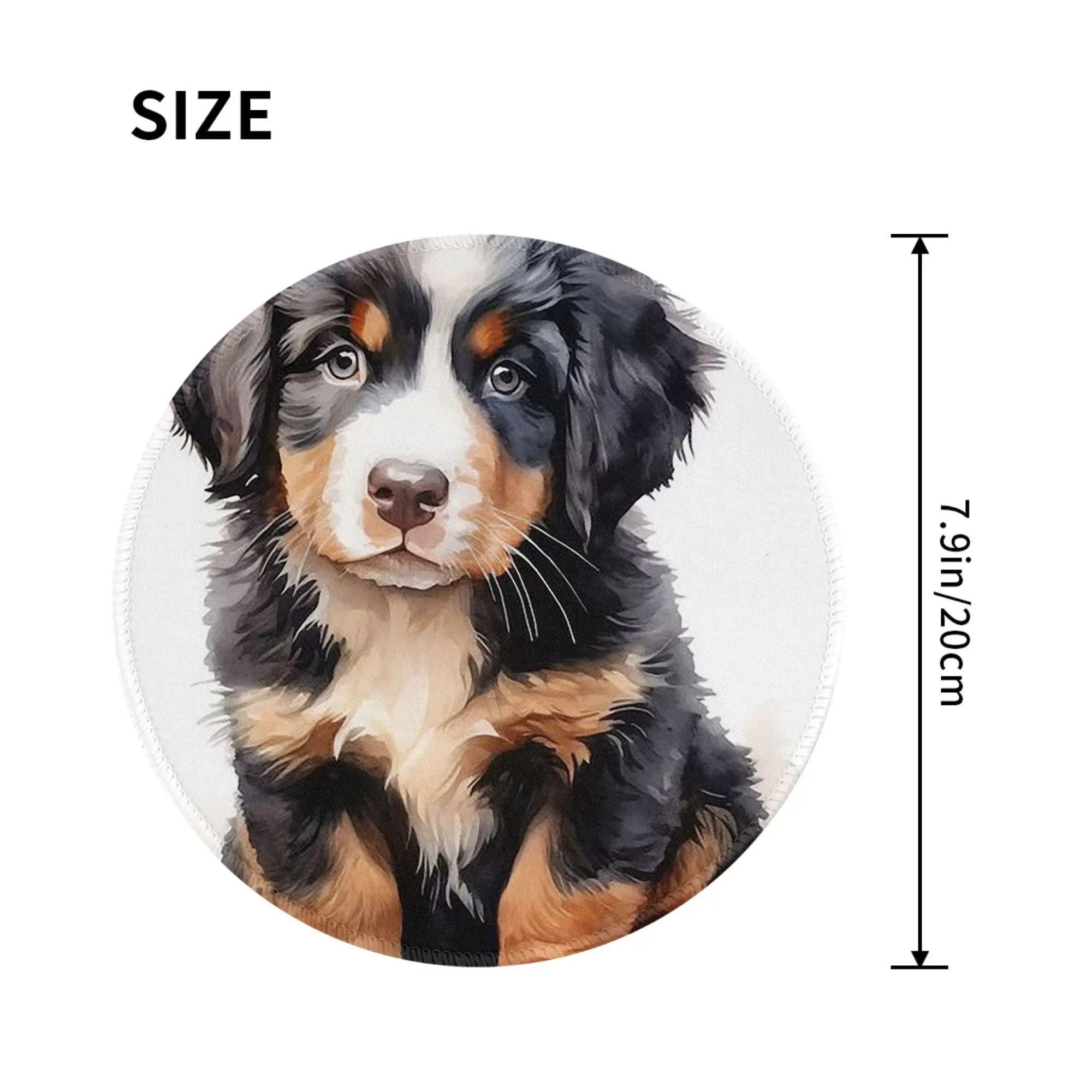 Bernese Mountain Dog Animal  Mouse Pad Computer Keyboard Mouse Mat Gaming PC Laptop Desk Mat Office Accessories Table Mats