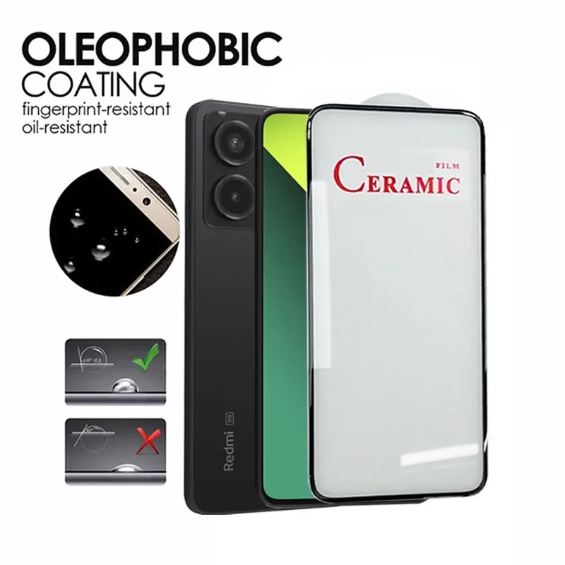 4 шт. HD мягкая керамическая пленка для Xiaomi Redmi Note 13 Pro 12 11 10 9 Pro Plus 5G Защитная пленка для экрана Redmi Note 11S 10 10T 9T пленка
