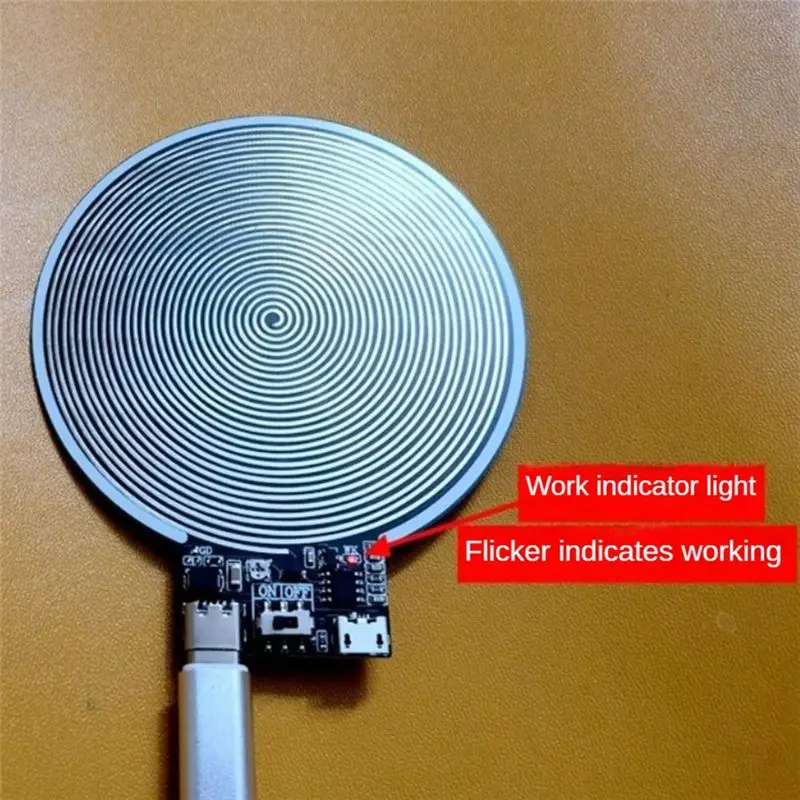 7.8Hz Schumann Wave Ultra-Low Frequency Pulse Generator Sleep Improver Circular Schumann Waves Generator For Home Office Durable