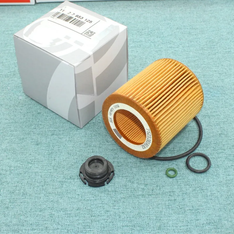 Car Oil Filter Kit 11427953125 For BMW F10 F11 F20 F21 F30 F31 F34 F36 E84 125i 220 320i 328i 420 520i 523 528i GT X1 Z4 Engine