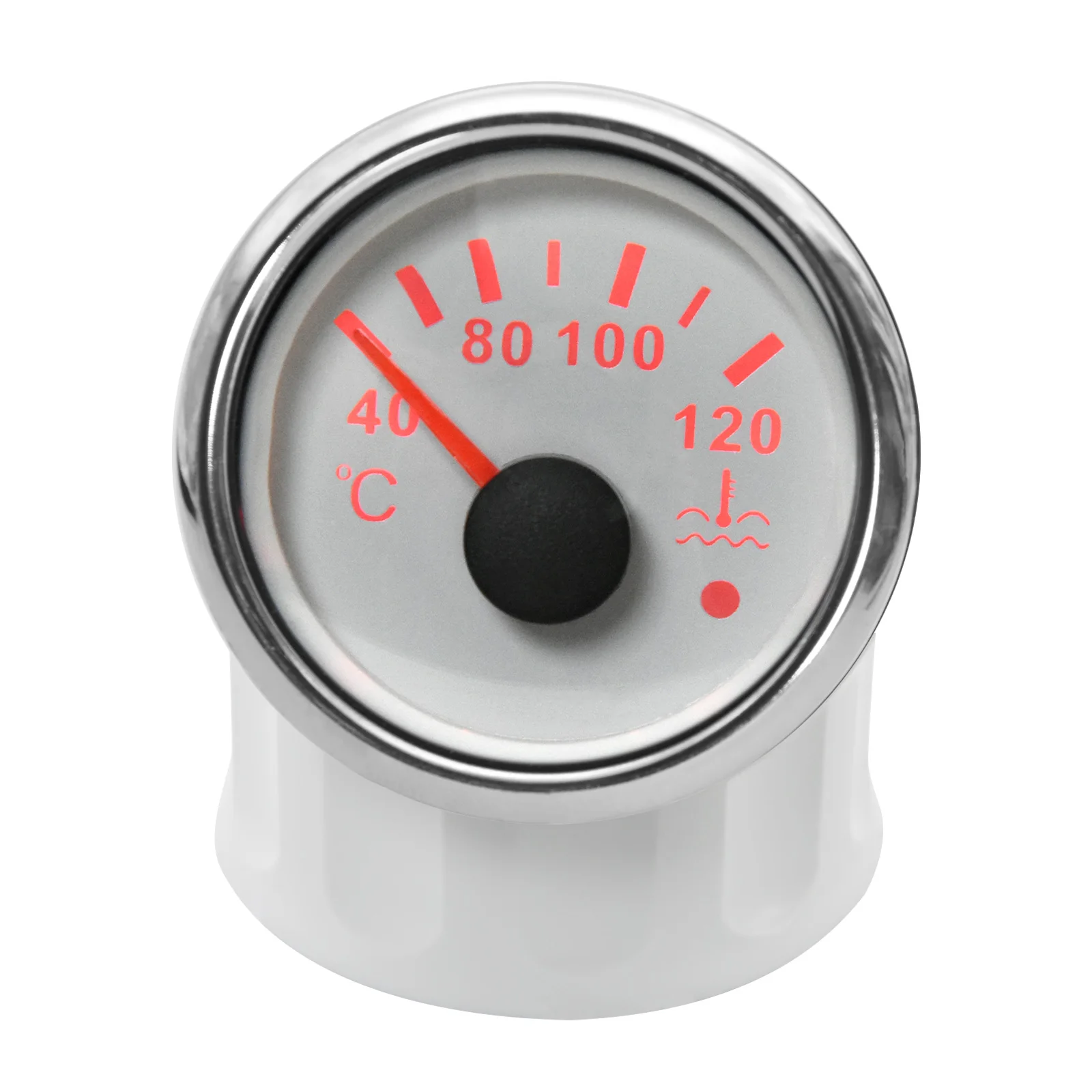 Waterproof Marine Boat Water Temperature Temp Gauge 52mm Water Temp Indicator  With Alarm Temperature Sensor 10mm 14mm 17mm 21mm