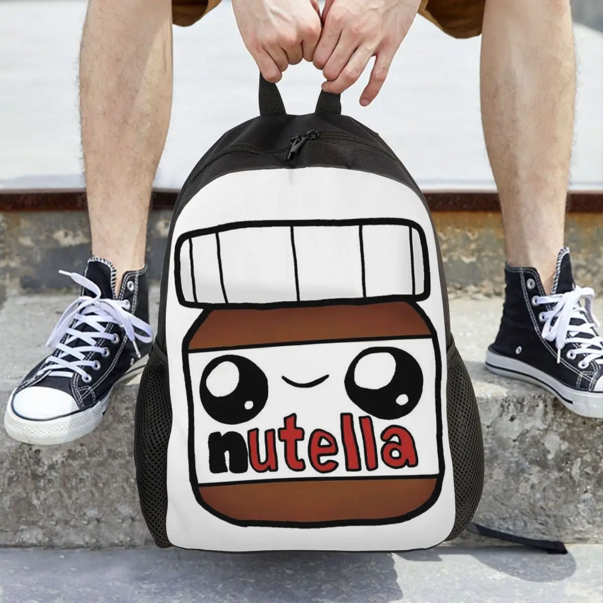 

Рюкзак Nutella Cutie, рюкзак большой емкости, детская сумка для книг, школьная сумка, сумки на плечо для мужчин и женщин