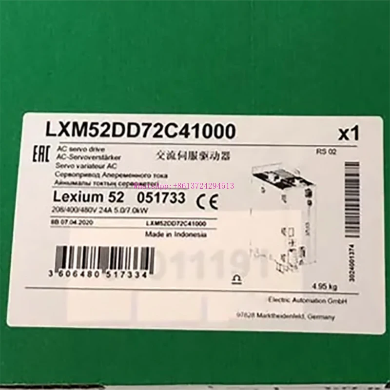 

Новый оригинальный в коробке LXM52DD72C41000 {склад} гарантия 1 год отправка в течение 24 часов