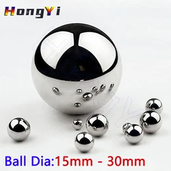 Precision Solid Balls Bearing Steel GCR15 Smooth Round Beads Dia 15 15.081 15.5 15.875 16 16.5 16.669 17 17.463 17.5mm to 30mm