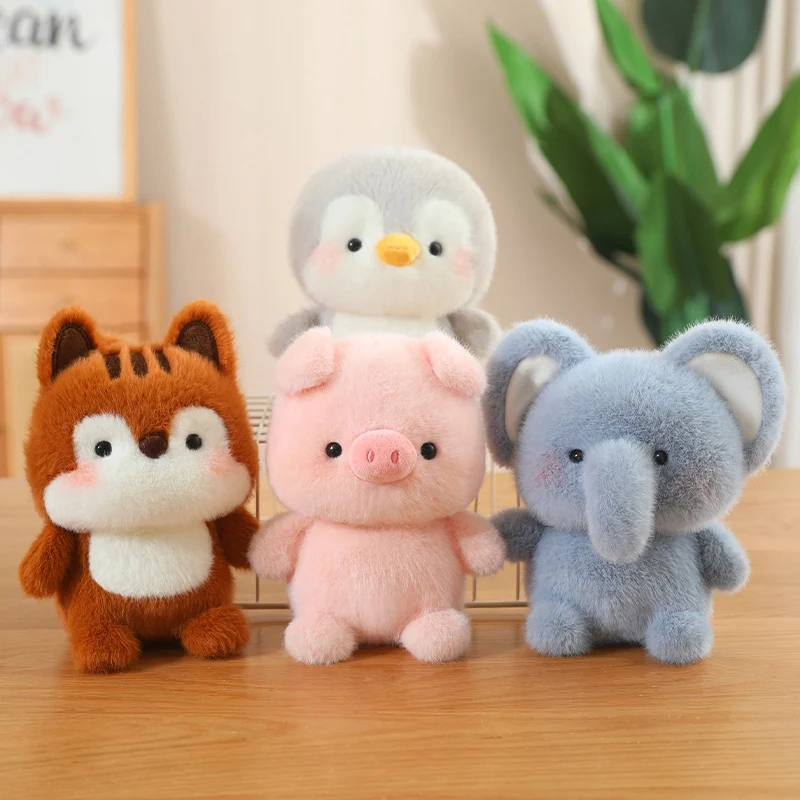 MINI Companion Doll Cute Mini Table Companion Plush Toy Kawaii Stuffed Toy Accompanying Learning Work Life Doll Office Desk Deco