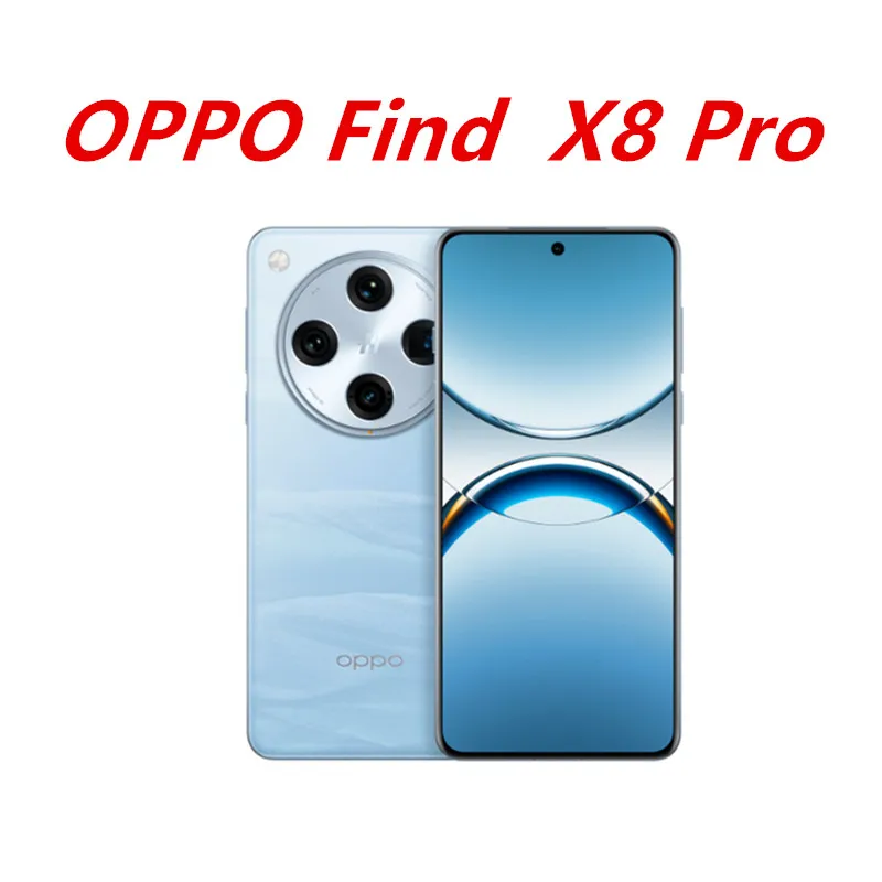 Original Oppo Find X8 Pro Mobile Phone Dimensity 9400 Android 14.0 Face ID 6.78