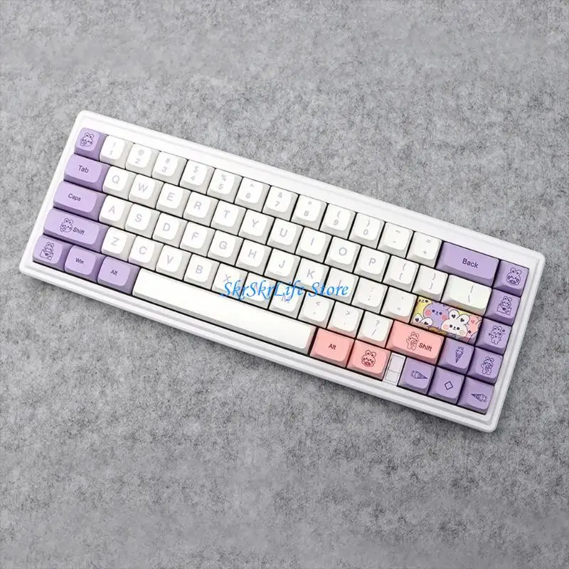 

E65E PBT -клавиши, подходящие для клавиш Cherry MX, набор ключей Cherry GK61 64 84 96