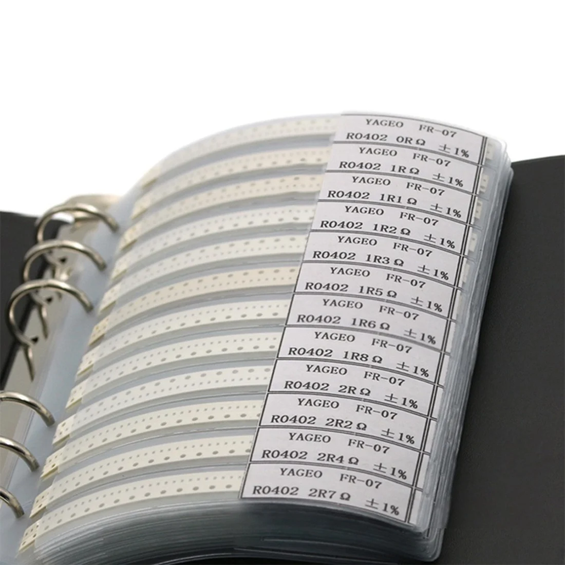 8500 قطعة كتاب عينة السعة ، 170 قيمة جميع سلسلة SMD أوم مكثف ، 1% SMD المقاوم عينة كتاب مجموعة متنوعة #4