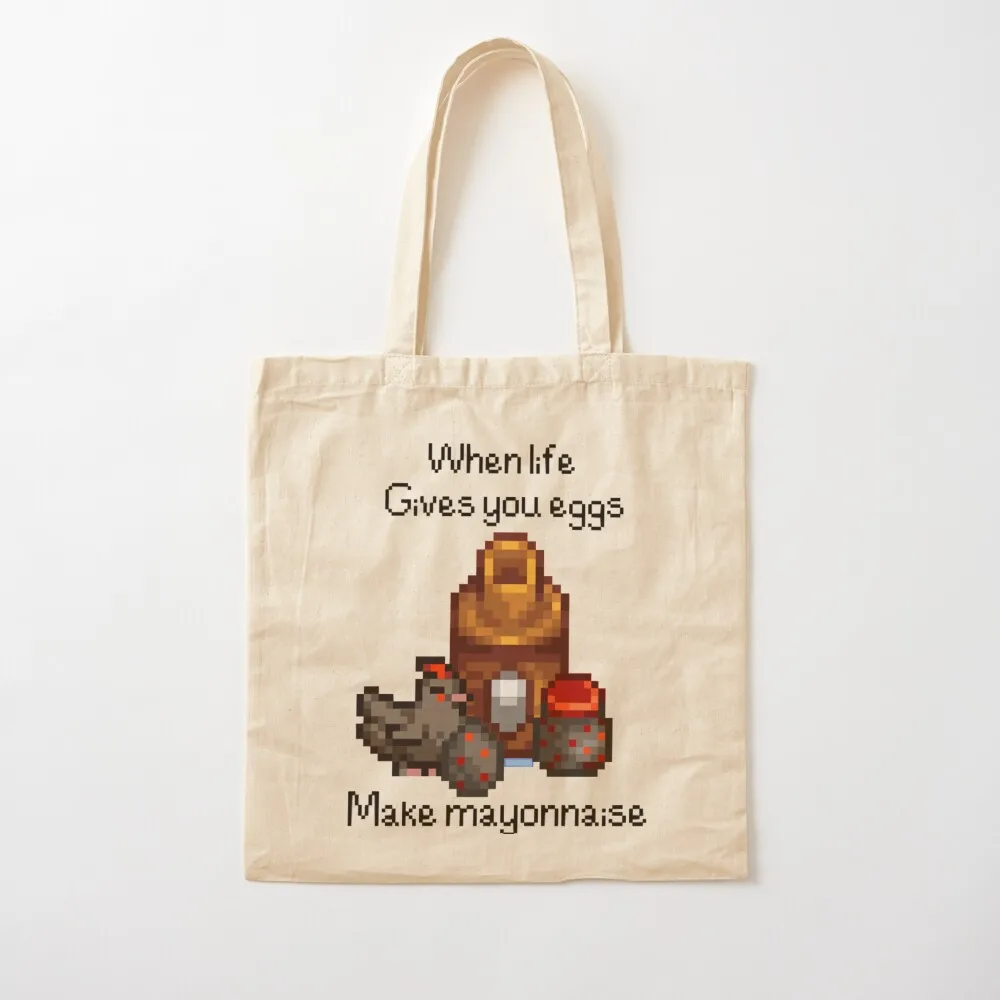 

Stardew Valley Funny Quote Tote Bag eco pack tote bags men handbag