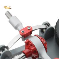 AEE7-2 Set Steel Shock Absorber Leaf Springs Suspension For WPL D12 B16 B36 B14 B24 RC Truck Car Upgrade Parts Accessories
