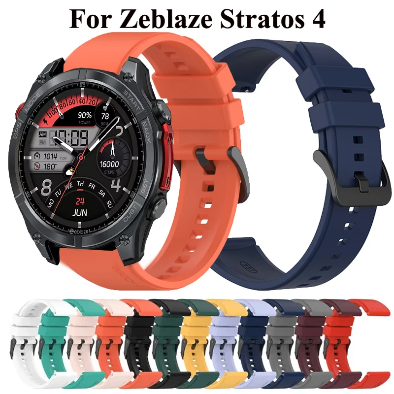 22Mm Sport Silicone… - image