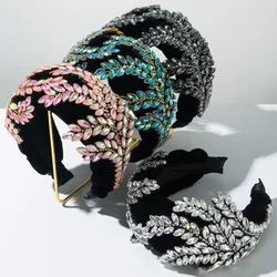 Bridal Tiara Headwear Rhinestone Crown Princess Wedding Bridal Tiara Crystal Headband Wedding Hair Jewelry Bridal Accessories