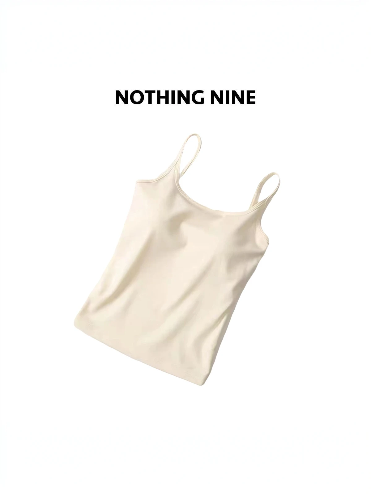 

Nothing Nine Fiyairt New Version Strap Vest Women's Svel Top Faionable Summer Trendy Vest Tank Top