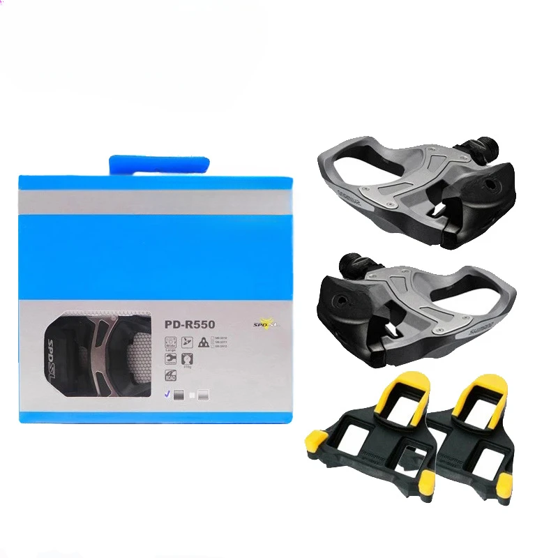 Road Bike Carbon Fiber Pedals 105 Pd R7000/Pd5800 R550/R540/Ultegra R8000 Professional Competition  Sm-Sh11 Cleat