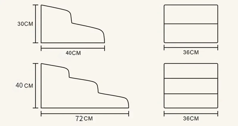 Pet Stairs 2/3 Steps climb Stairs for Small Dog Cat Puppy Ramp Ladder Anti-slip Removable staircase ladder Dogs Bed ramp Ladder