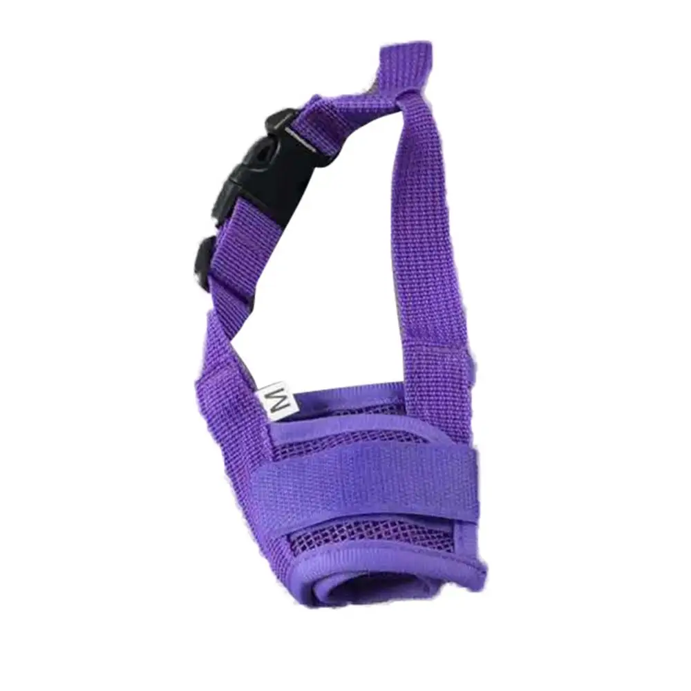 Dog Muzzle Puppy Small Large Dog Anti Barking Adjustable Mesh Soft Pet Mouth Muzzles Straps Anti-biting Puppy Mouth Cover Mask